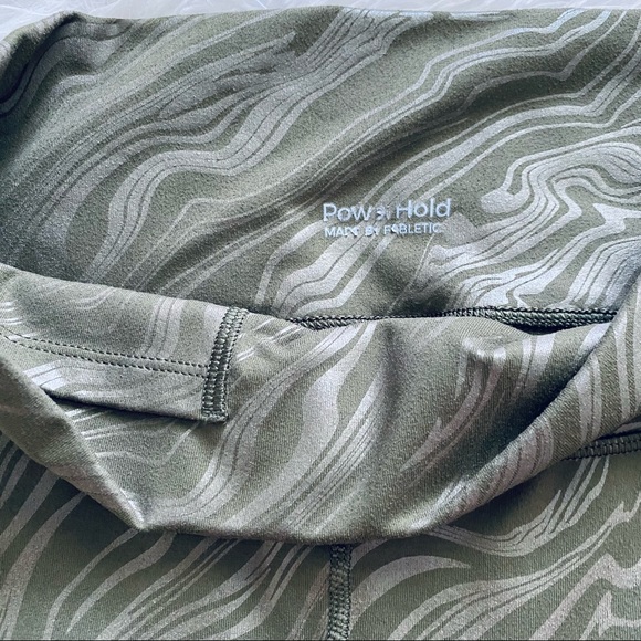 Fabletics | Define High Waisted 7/8 Legging in Ranger Green Small Marbleize - Picture 8 of 8